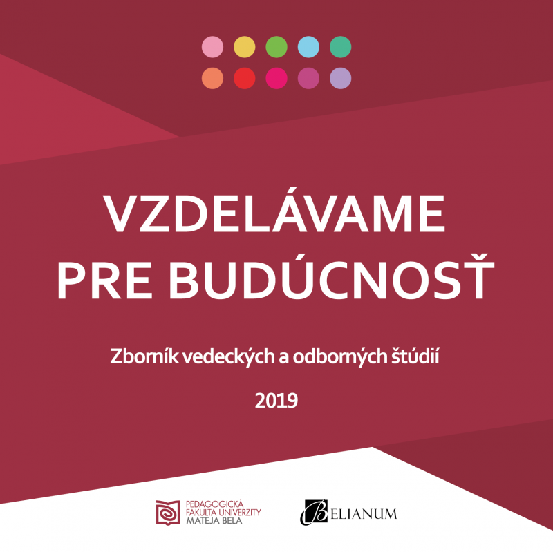 Nový zborník Vzdelávame pre budúcnosť 