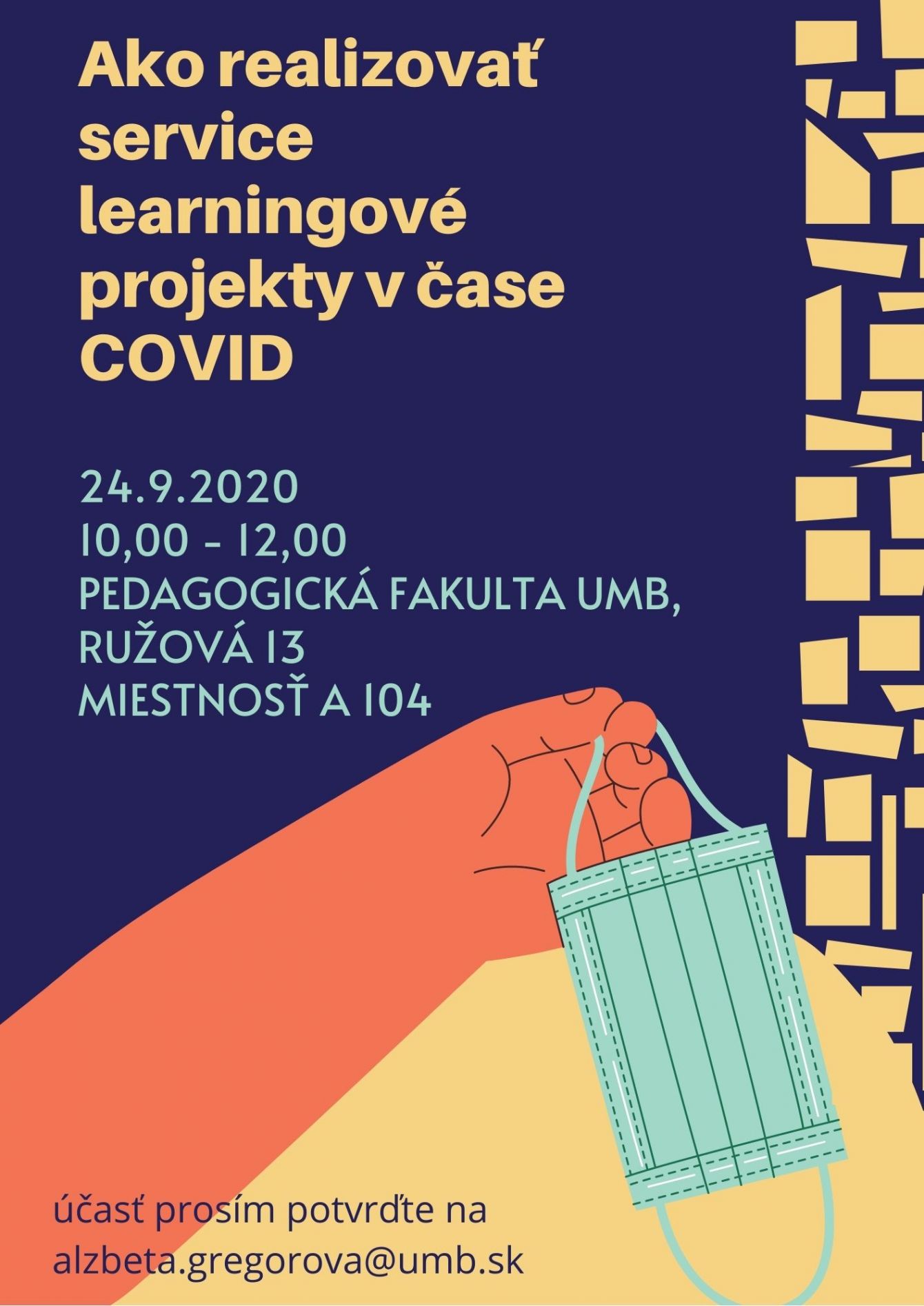 Pozvánka na workshop Ako realizovať SL v čase COVID