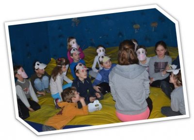 Privítanie detí opičím príbehom